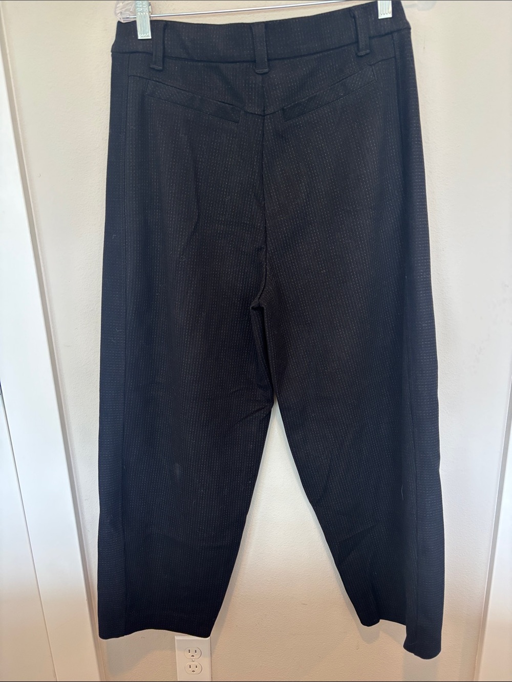 NWT Wit & Wisdom Black Knit Lined Suit with Subtle Dark Fleck 192 - Picture 11 of 11